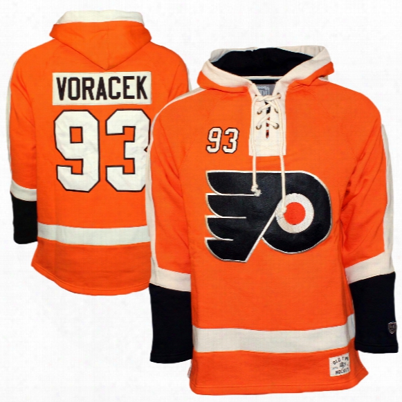 Philadelphia Flyers Jakub Voracek Heavyweight Jersey Lacer Hoodie