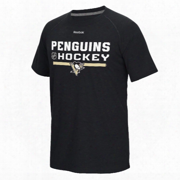 Pittsburgh Penguins Authentic Center Ice Locker Room Supremium T-shirt (heather