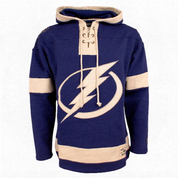Tampa Bay Lightning Heavyweight Jersey Lacer Hoodie