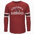 Arizona Cardinals Corner Blitz Long Sleeve NFL T-Shirt With Self Fabric Applique