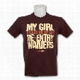 KractIce Re-Entry Waivers Fine Jersey Vintage T-Shirt (Chocolate)