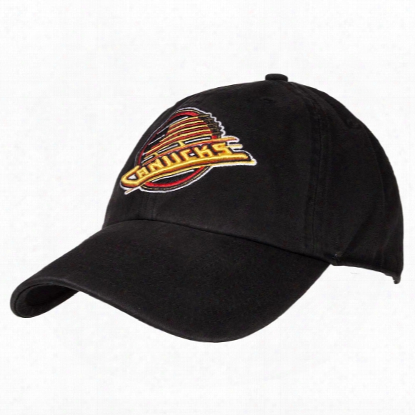 Vancouver Canucks Vintage Original Franchise Fitted Cap (skate Logo)