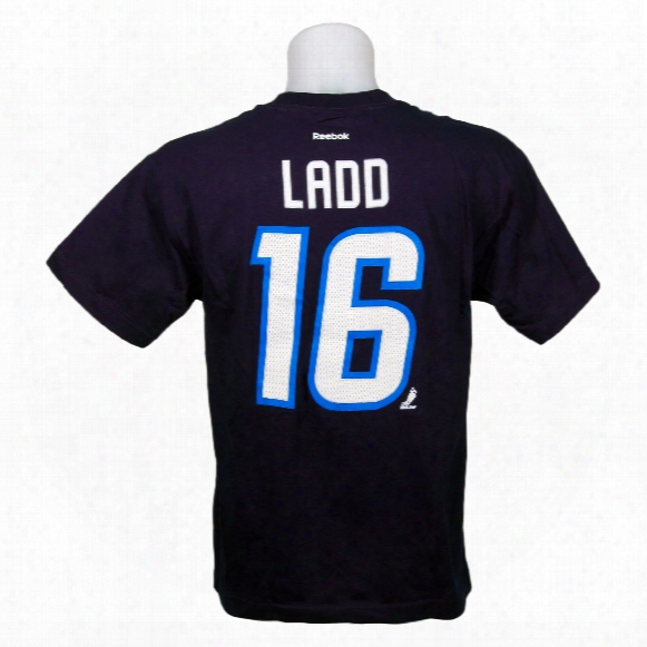 Winnipeg Jets Andrew Ladd Youth Nhl Player Name & Number T-shirt