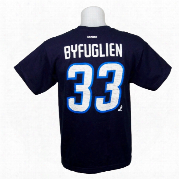 Winnipeg Jets Dustin Byfuglien Child Nhl Player Name & Number T-shirt