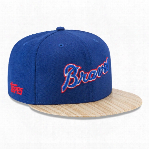 Atlanta Braves Cooperstown Mlb X Topps 1987 9fifty Snapback Cap