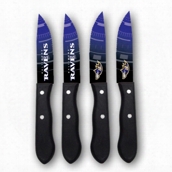 Baltimore Ravens Steak Knives (4-piece Set)