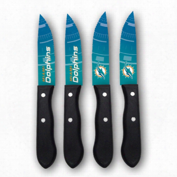 Miami Dolphins Steak Knives (4-piece Set)