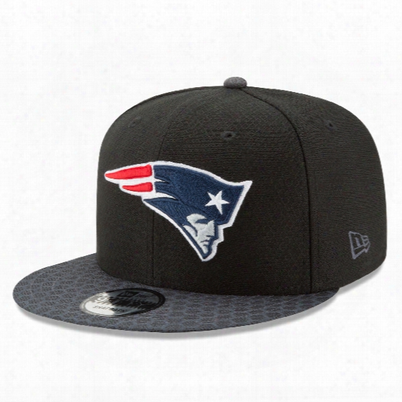 New England Patriots New Era 9fifty Nfl 2017 Sideline Snapback Cap - Black