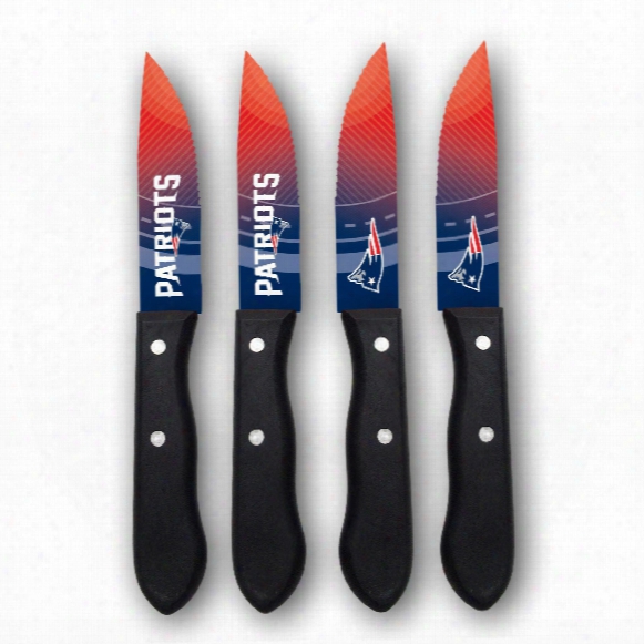 New England Patriots Steak Knives (4-piece Set)
