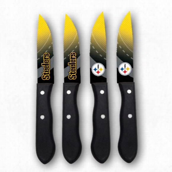 Pittsburgh Steelers Steak Knives (4-piece Set)