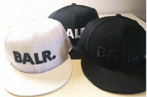 Balr Baseball Cap, Flat Along Hip-hop Hat Leather Pu Metal Buckle Hat