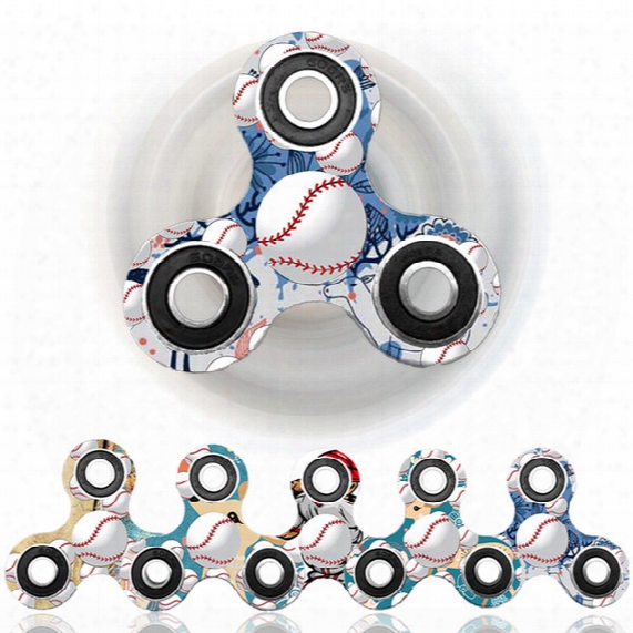 Ball Sports New Fidget Spinner Tennis Football Hand Spinner Baseball Rugby Finger Gyro For Autism And Adhd Anti Stress Fidget Spinner Toys