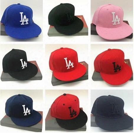 Fashion Hip Dance Mlb La Letter Snapback Baseball Caps Hats Mens Designer Sports Adjustable Drake Designer Strap Back Sun Hats Wholesale Y409