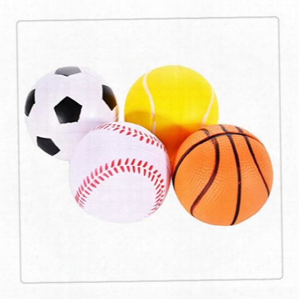 Fidget Stress Noverty Toy Balls Sprots Balls Mini Soft Pu Sports Balls Basketball Football Tennis Baseball For Kids Fun Toys Free Dhl