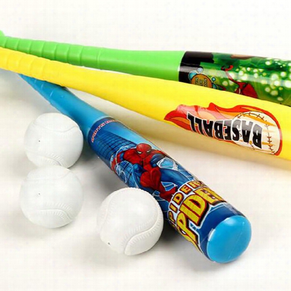 2016 Children&#039;s Outdoor Toys,soft Baseball,hot Sale Baseball Bat Top Quality Plastic Plastic Softball Bat Outdoor Sports Game