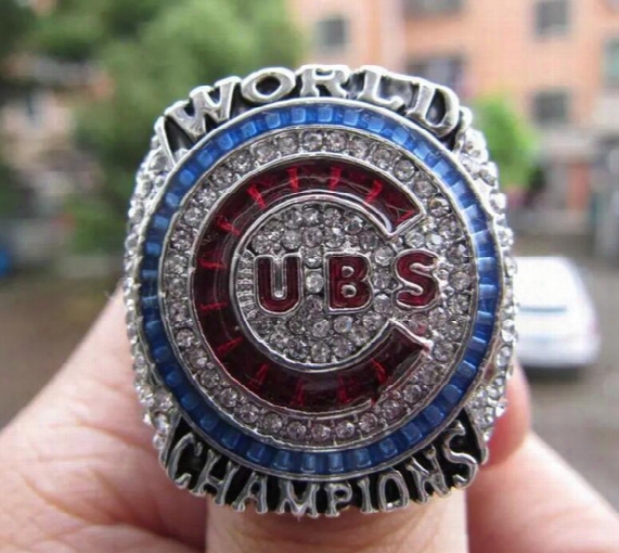Aaaaa Qualiuty 2017 Wholesale 2016 Chicago Cubs World Series Championship Ring Baseball Souvenir Sport Fan Men Fans Ring