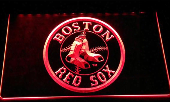 Ls156-r Boston Red Sox Baseball Bar Neon Light Sign.jpg