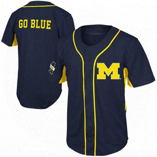 Men&#039;s Cheap Ncaa Michigan Wolverines College Baseball Jersey Stitched Michigan Wolverines Go Blue Jersey S-3xl