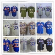 Hot sale! New York Mets Men&#039;s 32 Steven Matz 33 Matt Harvey MLB Baseball Jersey White/Blue/Grey/ Sport Jerseys Stitched Logo