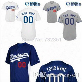 2016 New Custom Los Angeles Dodgers Baseball Jersey Customized Personalized Stitched Jerseys Men&#039;s Size Small-4xl Women&#039;s Kids You