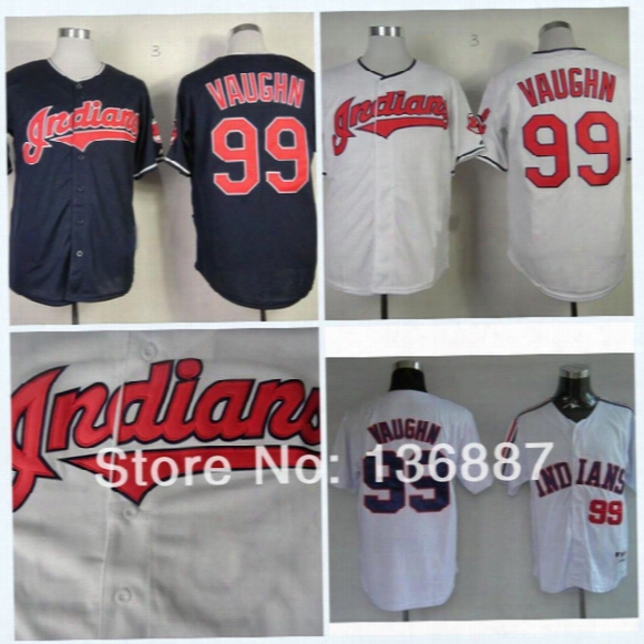 Factory Outlet Cleveland Indians 2017 World Series Rick Vaughn Mother Day Throwback Navy Blue Red Grey White Pink Cool Flex Baseball Jerseys