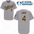 2016 Oakland Athletics #4 Coco Crisp Grey Cool Base Baseball Jerseys,Wholesale Personalized/Customized Jerseys,Wholesale