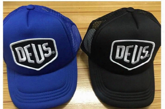 2017new Hat Quality Deus Ex Machina Baylands Trucker Snapback Caps Black Motorcycles Mesh Baseball Hat Sport Palace Drake 6 God Pray Ovo Oct