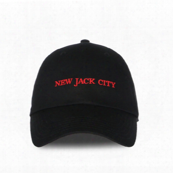 Fashion Jack City Letters Embroidery Baseball Cap Men 2017 Top Selling Black Hat Spring Summer Hats For Women Adujstable