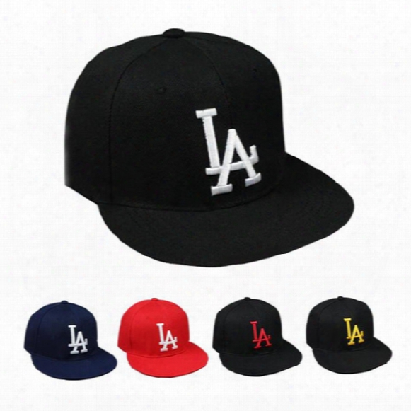 Hot Sale La Baseball Caps Top Quality Cotton Leisure Cap Nine Colors Snapback Hats For Men Women Drop Shipping