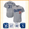 Los Angeles Dodgers 31 Mike Piazza Baseball Jerseys MLB Embroidery Stitched Robinson Bellinger Kershaw Flex Base Cool Base Jersey