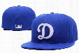 New Los Angeles Dodgers Embroidered Team logo Fitted Cap Men & Women Classic Baseball Cap