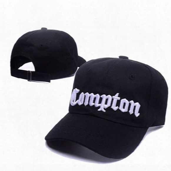 Wholesale- West Beach Gangsta City N.w.a Eazy-e Compton Skateboard Cap Snapback Hat Hip Hop Fashion Baseball Caps Adjust Flat-brim Cap