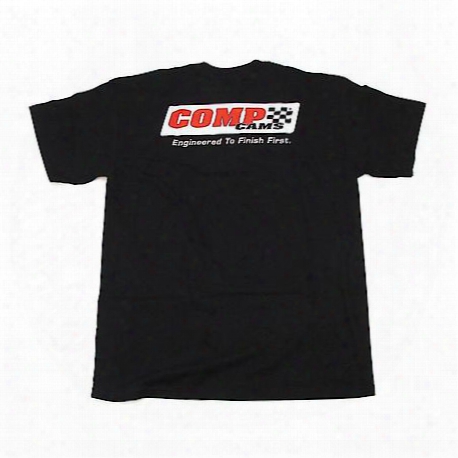 Black Racing T-shirt, Size X Large