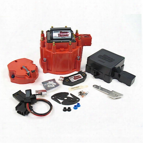 D8071 Flame-thrower Hei Race Chevrolet Tune Up Kit Red Cap