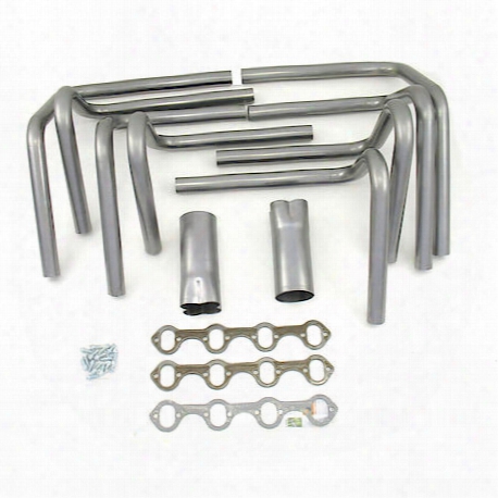H8410 1 5/8"x3 1/2" Header Roadster/sprint Car Weld-up Kit Small Block Ford
