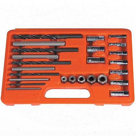 Astro Pneumatics 26 Piece Screw Extractor / Drill And Guide Set - Ast9447