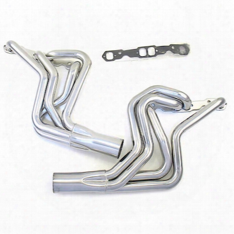 Patriot Exhaust H8038-1 1 3/4 Inch Circle Track Header Chevrolet Street Stock Small Block Chevrolet 78-86 Coated - H8038-1