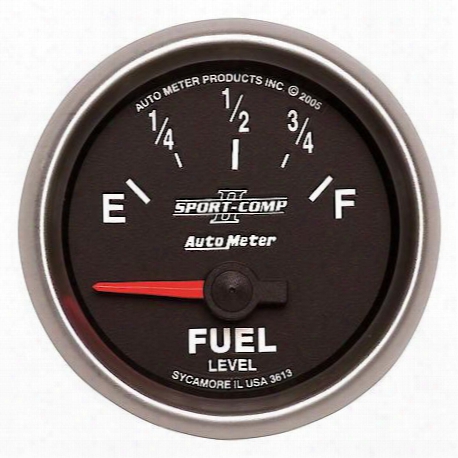 Autometer Sport-comp Ii Electric Fuel Level Gauge - 3613