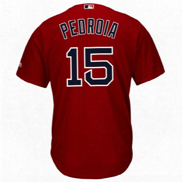 Mlb Boston Red Sox Cool Base Jersey ( Dustin Pedroia ) - Mens