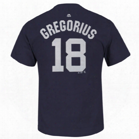 Mlb New York Yankees Official Name & Number T-shirt ( Didi Gregorius ) - Youth