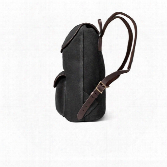 Rugged Suede Backpack