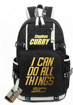 2017 Stephen Curry Backpack Basketball School Bag Club Player Super Star Schoolbag Outdoor Rucksack Sport Day Pack