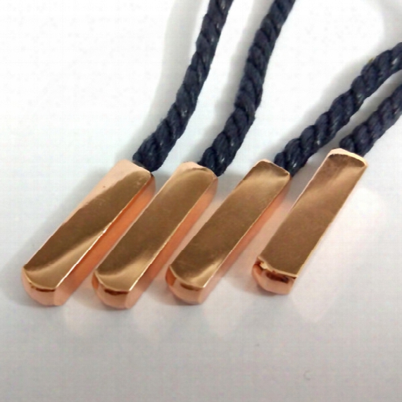 4 Pcs High Quality New Metal Head Shoelaces Gold/silver Laces Tips For Sneaker Square Basketball Shoe Laces Accessories