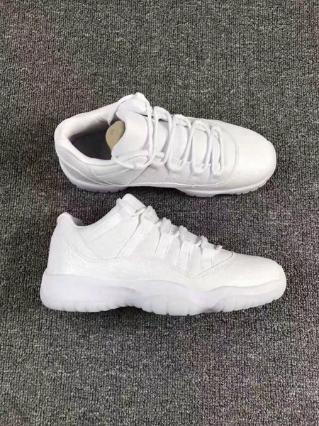 Cheap 11 Xi Retro Gs Heiress Frost White Pure Platinum Online Mens Trainers For Boy Sneakers 11s Wholesale Free Shipping