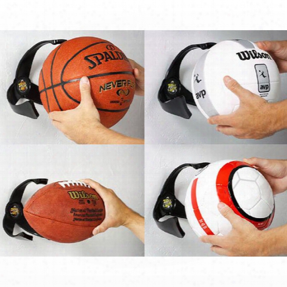 Fashion Pc Ball Claw Wall Mount Basketball Holder Soccer Football Volleyball Storage Rack For Home Decor