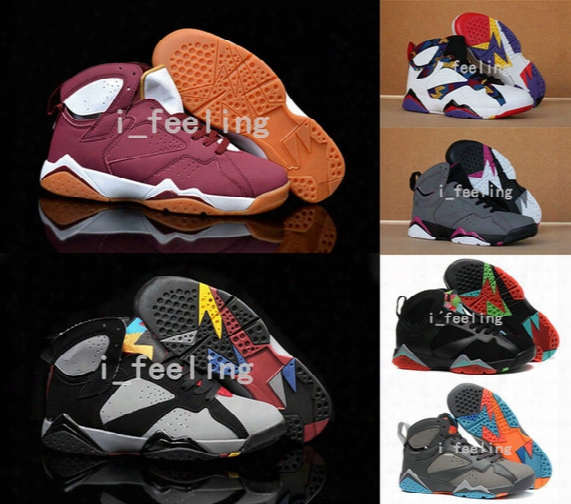 Hot Sale Air Retro 7 Olympic Basketball Shoes Women Men Sneakers Retros 7s Vii Authentic Replica Zapatos Mujer Sports Shoes Free Shipping