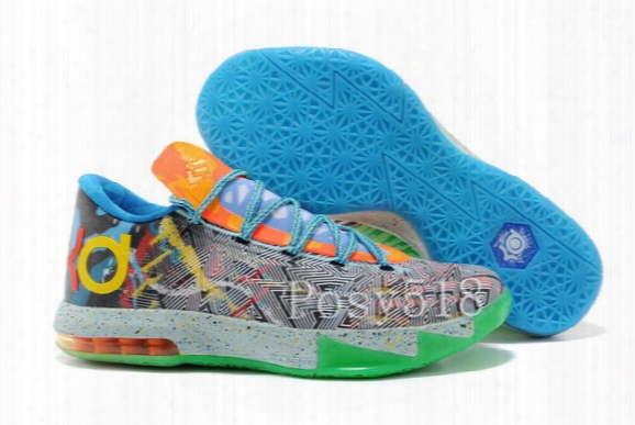 Kd 6 What The Kd 6 Mens Basketball Shoes Big Kids Cheap Kds Kd6 Vi Aunt Pearl Men Sneakers For Sale Size 7-12