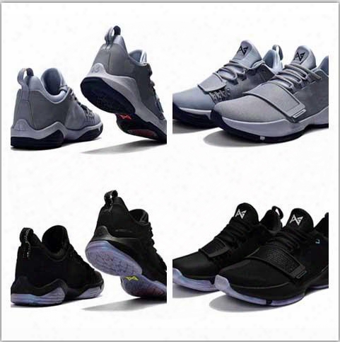 New 2017 Mens Paul George Pg I 1 Shining Low Cut Basketball Shoes Adult Sport Traier Sneakers 40-46 Free Shipping