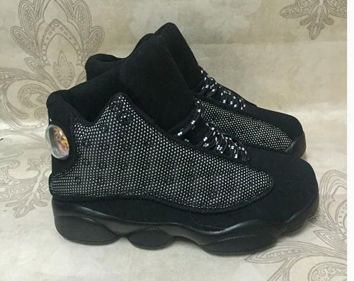 New 2017 Retro 13 Black Cat Kids Basketball Shoes Children&#039;s 13s High Quality Sports Shoes Youth Boy Girl Sneakers Kids For Sale