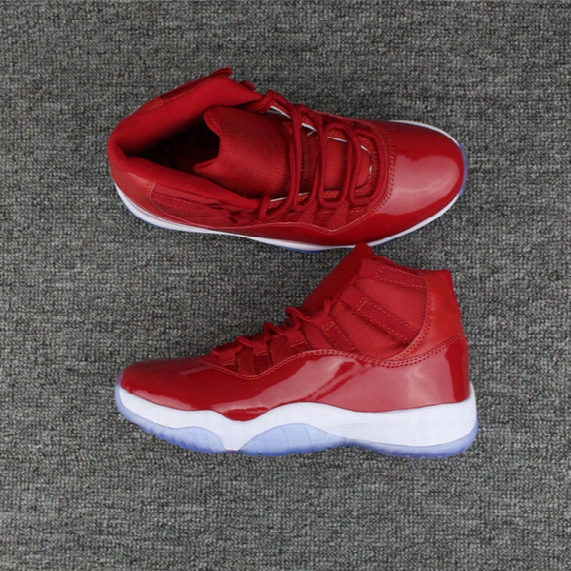 New Cheap Air Retro 11 Gym Red Chicago Men Women Basketball Shoes Retro 11s Gym Red White Athletic Sports Shoes Sneakers Size 36-47